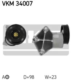 Ролик натяжителя SKF для FORD PUMA (EC_) 1.4 16V